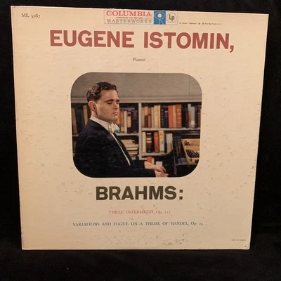 BRAHMS 3 Intermezzi & Variations Op. 24, EUGENE ISTOMIN - COLUMBIA 6EYE LP 1958  Foto 1 de 4