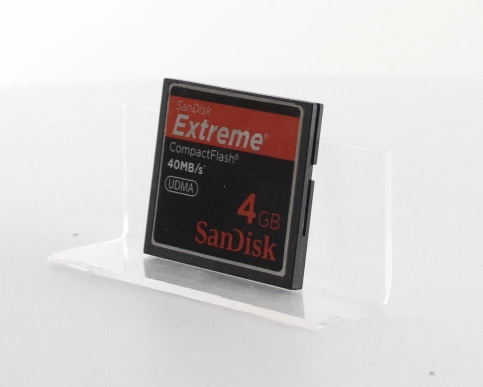 SanDisk Extreme 4GB Compact Flash Memory Card UDMA 40 MB/s 267x (SDCFX-004G-A75) - Image 1 of 1