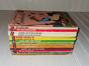 Vintage Books Walt Disney's Wonderful World of Reading-14 Classic Titles 1970-80 - Picture 1 of 6