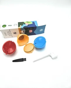 Capsula Caffè Riutilizzabile per Birrai Nescafe Dolce Gusto, Confezione da 6 Colore Ricaricabile - Foto 1 di 4