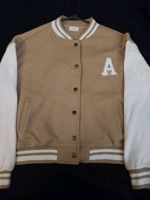 Reflex женщин Varsity стиль письмо куртка - размер L - Изображение 1 из 2