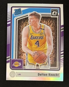 Holograma plateado Donruss Optic Dalton Knecht 2024-25 clasificación novato Prizm LA Lakers - Imagen 1 de 2