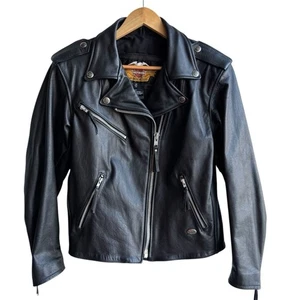 Harley Davidson Damen Lederjacke Größe M EUC - Bild 1 von 11