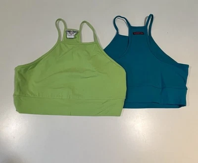 Hard Tail Forever sports Bra Set Green and Blue XL - Image 1 of 4