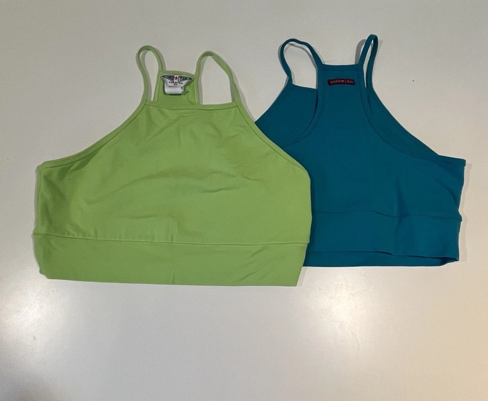 Hard Tail Forever sports Bra Set Green and Blue XL - Image 1 of 4
