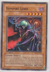 JP) Yugioh - Konami - Yu-Gi-Uh! - Vampirfürst - SD2-DE003 - Sammelkarte - Bild 1 von 2