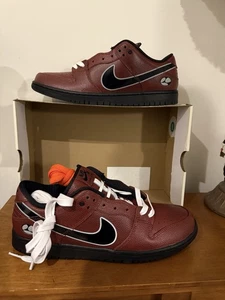 Size 11.5 - Limosine Skateboards x Nike Dunk SB Low Football - Picture 1 of 5