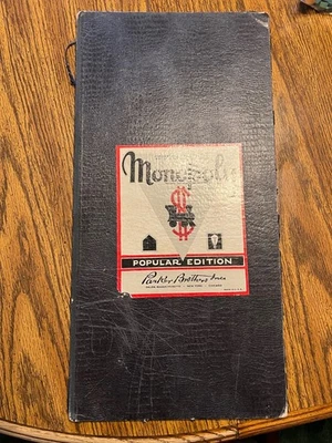Vintage 1935 1946 Monopoly Game Board Only - Parker Brothers Inc, U.S.A. - Image 1 of 4