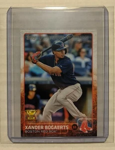 2015 Topps Xander Bogaerts #327 MINI PARALLEL Red Sox NUR 1000 HERGESTELLT - Bild 1 von 2