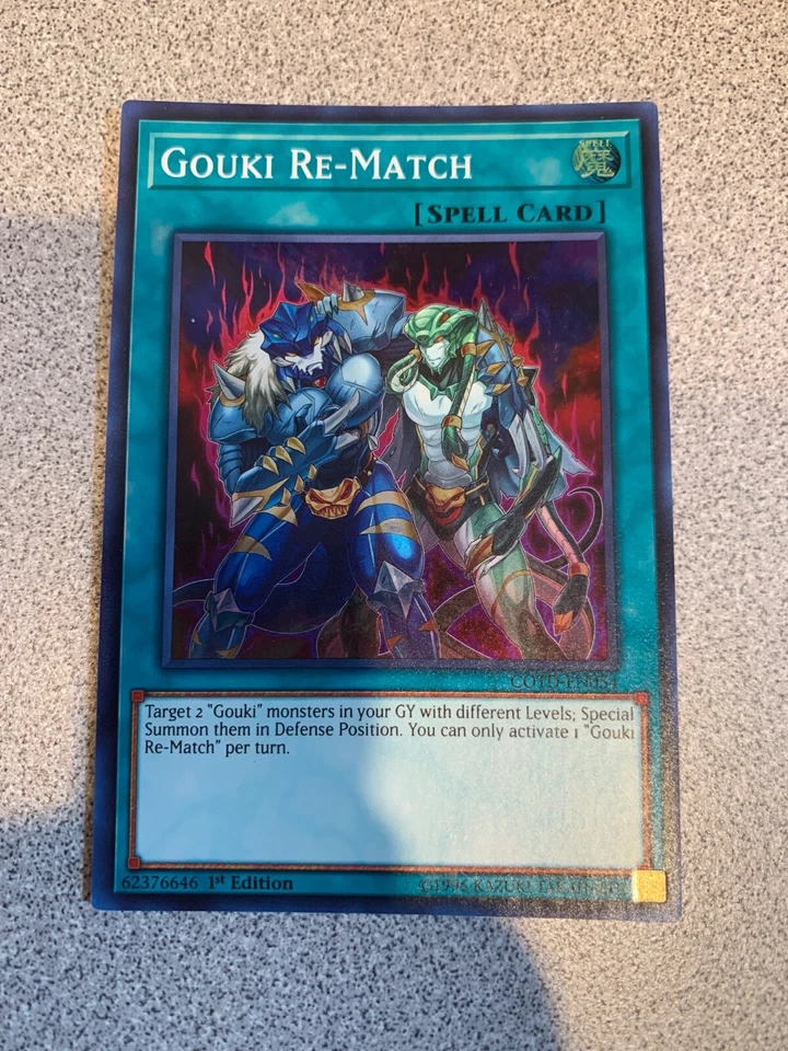 Gouki Re-Match COTD-EN054 Code of the Duelist 1st Edition