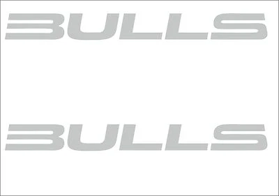 2 x Bulls  Aufkleber 100 mm x 10 mm -viele Farben - Bild 1 von 4