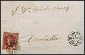 Castilla Und León. Geschichte Postal. Umschlag 58. 186. 4 Bäder Castaño. Mota, M - Picture 1 of 1