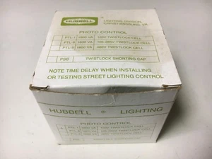 Hubbell Lighting PSC Twistlock 3 poli tappo cortocircuito controller foto (testato) - Foto 1 di 9