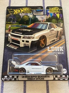 2024 Hot Wheels Premium Boulevard LB-ER34 SUPER SILHOUETTE NISSAN SKYLINE (R34) - Picture 1 of 4