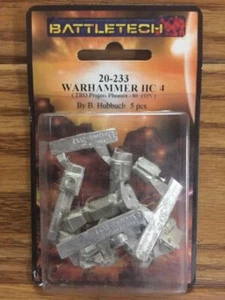 Battletech Warhammer IIC Mech 20-233 (*siehe pro Bestellung Pauschalversand) - Bild 1 von 1