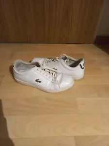 Lacoste Schuhe Weiß Größe 41 EU - Bild 1 von 9