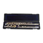 Spot goods Woodwind green 16 hole flute C key with case cleaning