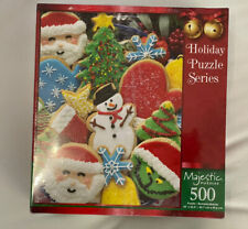 Magestic by Springbok Christmas Cookies Puzzle 500 Pcs Holiday J5