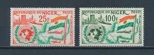 Niger C20-1 MNH, UN Symbol & Flag, 1961 - Picture 1 of 1