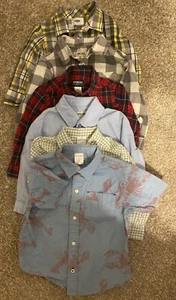 2T Lot Cherokee, Old Navy, OshKosh, Gymboree Button-Up Shirts Long, Kurzarm - Bild 1 von 12
