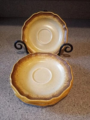 3 platos platillos vintage de trigo integral MIKASA E8000 6,25" Foto 1 de 4