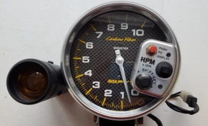 AUTOMETER Monster Tachometer Carbon Fiber Ultra-Lite 0-10,000 RPM + Shift Light - Bild 1 von 19