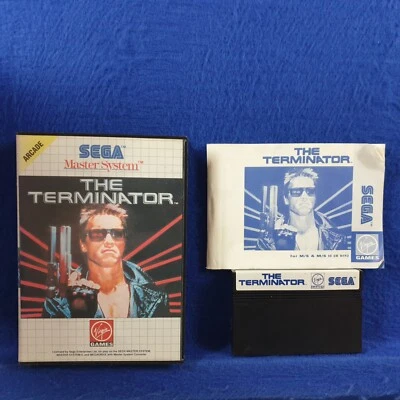 Master System TERMINATOR, THE Boxed & Complete Sega PAL REGION FREE Works in US - Image 1 of 4