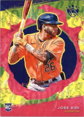 Jose Siri RC 2022 Panini Diamond Kings #144 Houston Astros TB Rays Rookie Card - Image 1 of 2