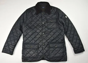 GANT jacket quilted cruise east coast heritage black size XL - Picture 1 of 10