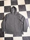 Men's The North Face Thermoball Eco Triclimate Hooded Waterproof Jacket Gray XL