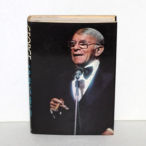 Book George Burns Living It Up 1976 autobiography 1st Ed 3rd Pr hardcover - Imagen 1 de 9