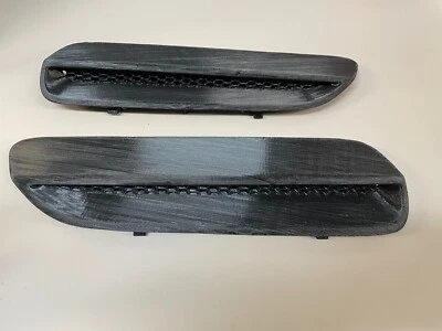 Pontiac G8 capó cuchara 08 09 LH+RH par impreso en 3D sin pintar ventilación de plástico PETG Foto 1 de 4