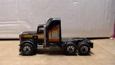 Винтажный 1983 Matchbox Kenworth Aerodyne Черный 1:100 Макао - Изображение 1 из 4