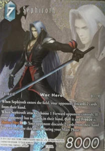 Final Fantasy TCG Opus 7 Sephiroth Full Art Folie Square Enix Promo 7-034L FF7r - Bild 1 von 2