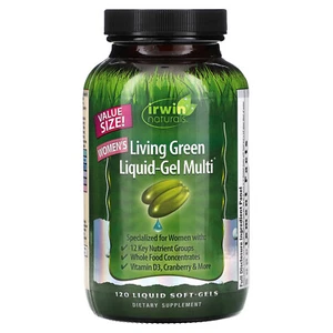 Women's Living Green Liquid-Gel Multi, 120 Liquid Soft-Gels - Picture 1 of 3