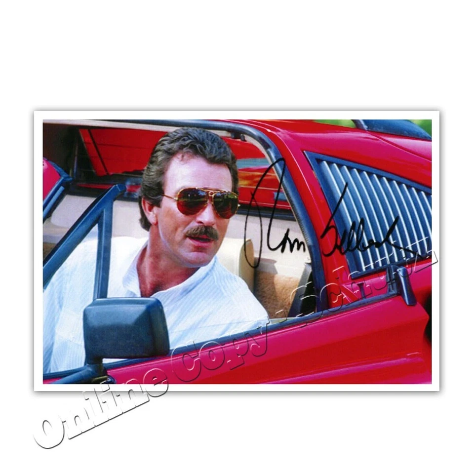 Tom Selleck aus der Serie Magnum P.I.  |  ++ Autogrammfoto  / autograph - Bild 1 von 1