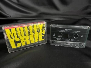 Mötley Crüe Glam Rock Heavy Metal 90s Cassette Tape (Elektra 1994) - Picture 1 of 3