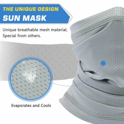 Face Mask Summer UV Protection Face Cover Neck Gaiter Scarf Sunscreen Bandana US - Image 1 of 4