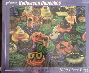 Halloween Cupcake 1000 Piece Puzzle New - Picture 1 of 1