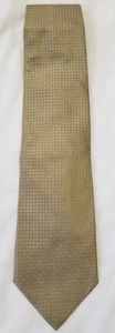 Mens Onesize Gold Tone XMI Platinum All Silk Necktie - Picture 1 of 2