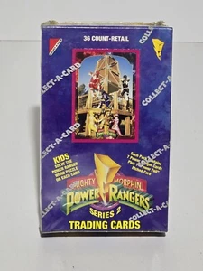 1994 Mighty Morphin Power Rangers Series 2 Trading Cards Box NEW FACTORY SEALED - Picture 1 of 8