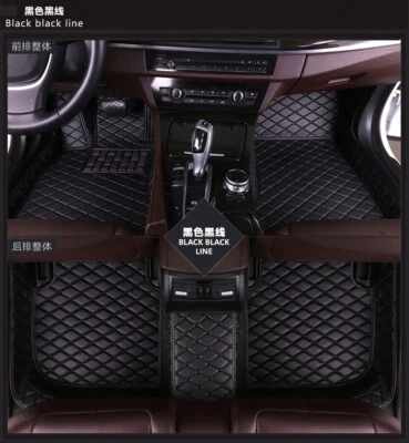 06-2023 Car Floor Mats fit for Mercedes Benz E400 E350 E300 E280 E220 B180 B250 - Image 1 of 4