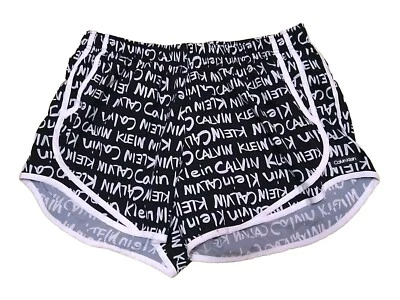 calvin klein womens built in brief active short black size L - Image 1 of 4