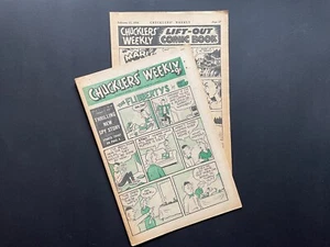 COMIC CHUCKLERS WEEKLY FEBRUARY 17TH 1956 WITH COMIC LIFT-OUT - Bild 1 von 3