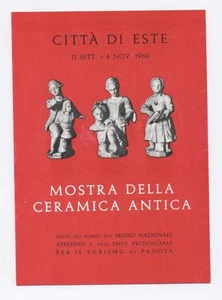 Este - Padova - Mostra della ceramica antica - 1960 - Nuova - Cartolina - Picture 1 of 1