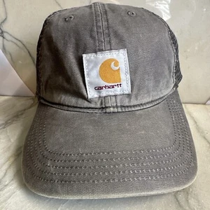 Sombrero Carhartt Trucher GorpCore Y2K Gris Snapback Logo Vintage Workcore - Imagen 1 de 14