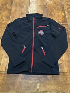 SPYDER (OHIO STATE) Endure Core Full Zip Jacket Size Small Black 🖤❤️ - Picture 1 of 6