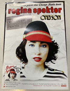 Regina Spektor What We Saw From The Cheap Seats Tour Promo Poster NEW Australia - Bild 1 von 3