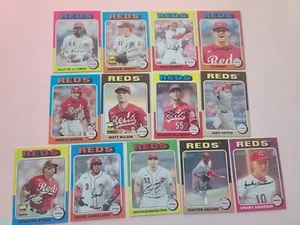 Juego de equipo base Topps Heritage & Topps Serie 1 Cincinnati Reds 2024 con RC - Imagen 1 de 2