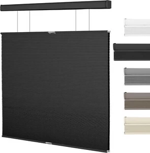 Top Down Bottom Up Cordless Cellular Shades Blackout Honeycomb Blinds - Picture 1 of 8